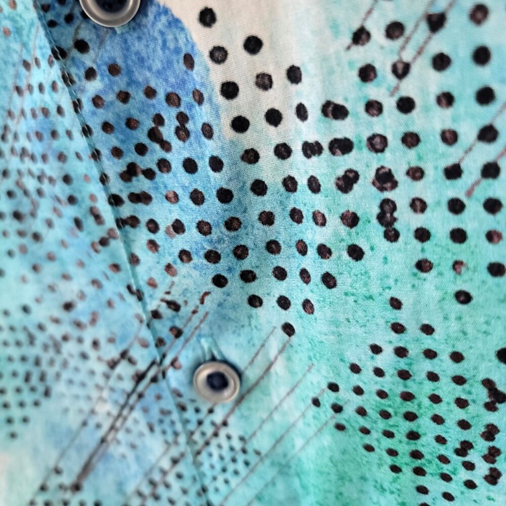 Robert Graham Abstract Pattern Button-Up Shirt (L) - image 3